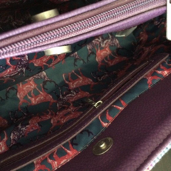 *RARE* NWOT Ness Tweed Handbag | The Ebony Crush - Picture 6 of 8